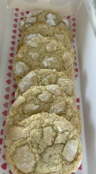 Lemon Crinkle Cookies